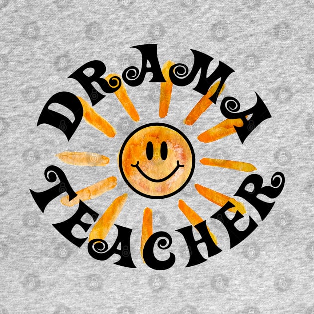 Drama Teacher Happy Face Sunshine Gift by Heartsake